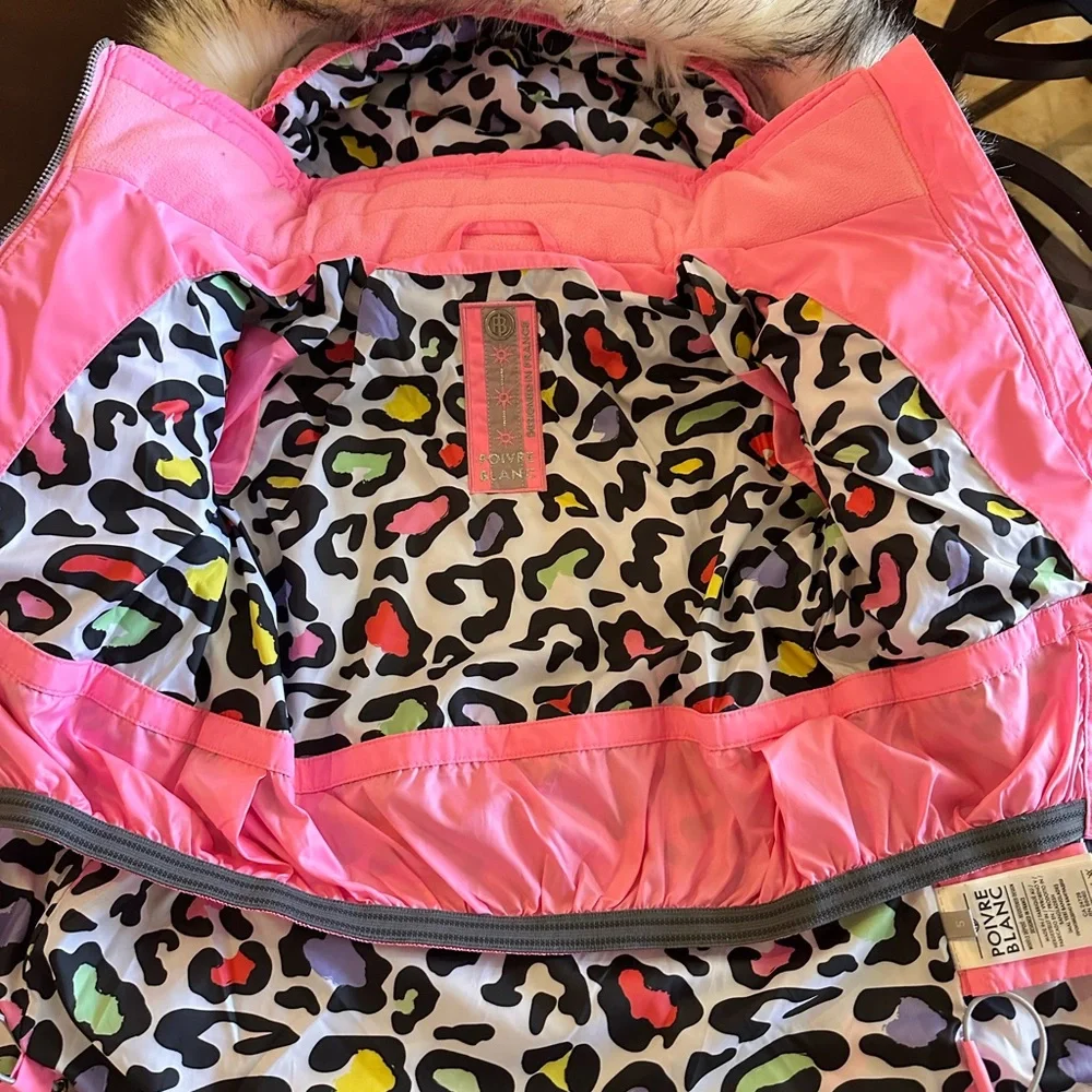 French Ski Jacket Poivre Blanc Harriett for Girls, 5 Years - excellent condition - Picture 7 of 16